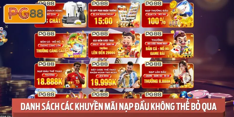 Top Khuyến mãi nạp đầu Bạn Nhất Định Phải Thử